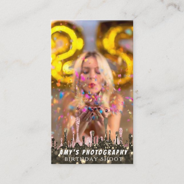 Cartão De Visita Encaixando Momentos Especiais Fotógrafo de Anivers (Frente)