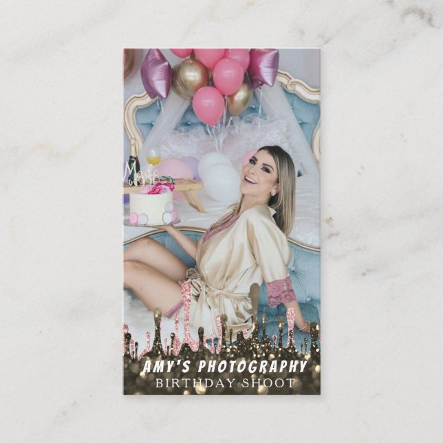 Cartão De Visita Encaixando Momentos Especiais Fotógrafo de Anivers (Frente)