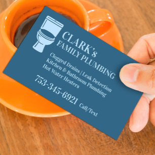 Cartão De Visita Encanador Profissional Cozinha & Banheiro Encaname
