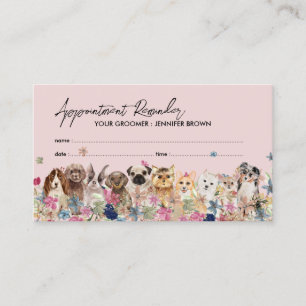Cartão De Visita Encontro com designer de acessórios para animais d