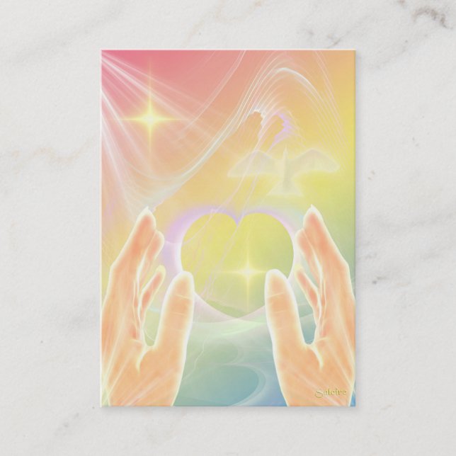 Cartão De Visita Energia universal (Frente)