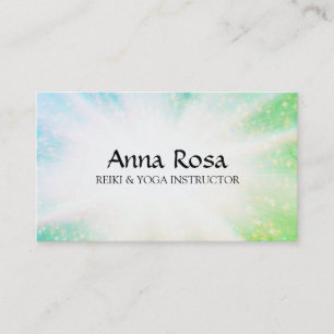 Cartão De Visita *~* Energy Bursts Rays Healing Sparkles Reiki