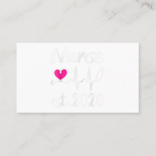 Cartão De Visita Enfermeira Est 2020 RN Graduação Escolar de Enferm
