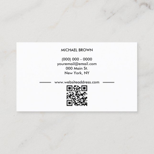 Cartão De Visita Enfermeiro cardíaco estetoscópio Código do médico (Verso)