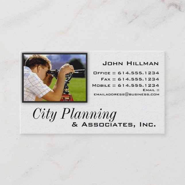 Cartão de visita:: Engenharia de exame do (Frente)