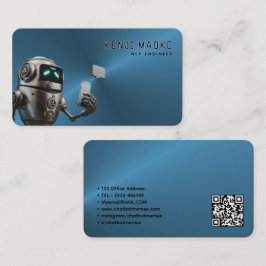 Cartão De Visita engenheiro NLP de AI Conversacional do Desenvolved