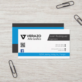 Cartão De Visita Engenheiro profissional de software Tarjeta