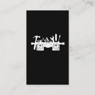 Cartão De Visita  Engraçado Carpenter Tool Belt Handyman Workshop 