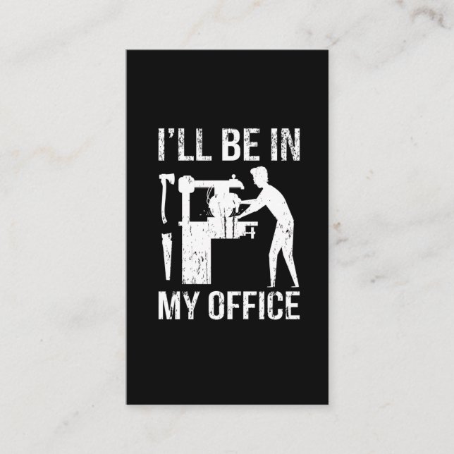 Cartão De Visita  Engraçado Pai Carpenter (Frente)