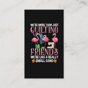 Cartão De Visita Engraçado Quilting Amigos Presente para Garotas Q