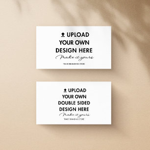 Cartão De Visita Envie Seu Próprio Design de Impressão Personalizad
