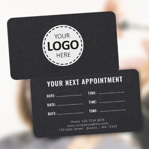 Cartão De Visita Envio de Logo Nomeação Simples Moderna