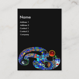 Cartão De Visita EPHEMERAL RUBY / Beauty , Salon, Spa, Makeup Artis