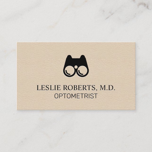 Cartão De Visita Equipamento Oftálmico  | Optometrista (Frente)