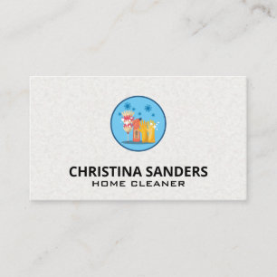 Cartão De Visita Equipamentos de limpeza   Serviços de Limpeza