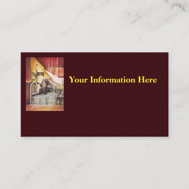 Cartão De Visita Equivalente Luminoso de Emoções Passivas (Frente)