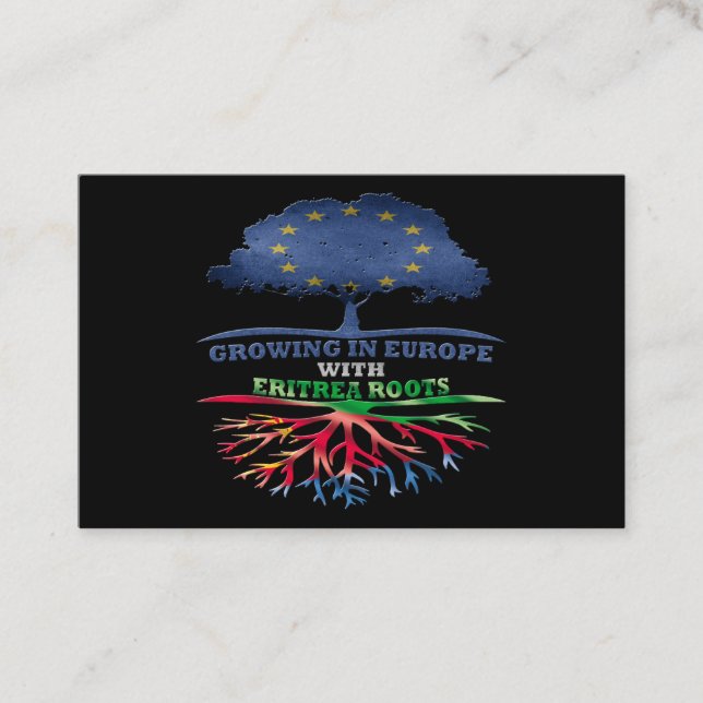 Cartão De Visita Eritrea (Frente)