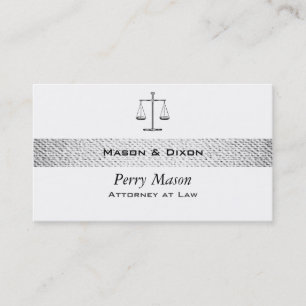 Cartão De Visita Escalas de Justiça com Códigos QR