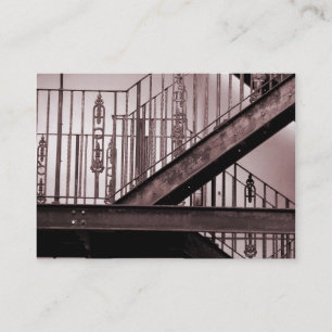 Cartão De Visita Escape de fogo do Victorian