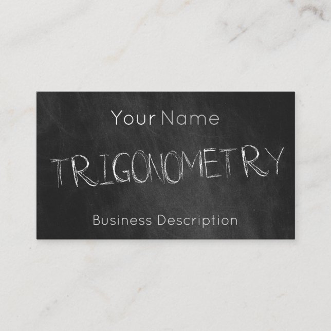 Cartão de visita escolar (Frente)