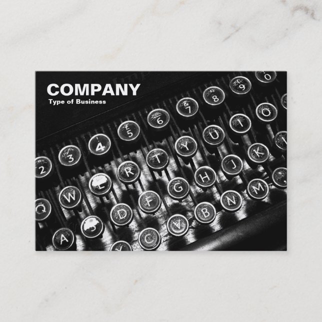 Cartão De Visita Escrita Vintage (Frente)