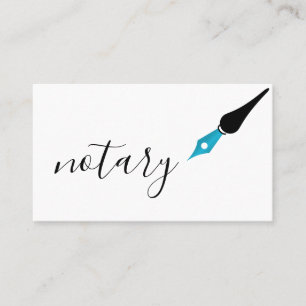 Cartão De Visita Escritor Freelance logotipo da caligrafia da