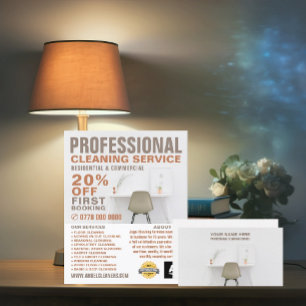 Cartão De Visita Escritório, serviço residencial, comercial,