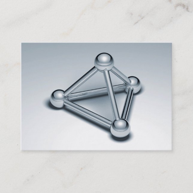 Cartão De Visita Esferas conectadas (Frente)