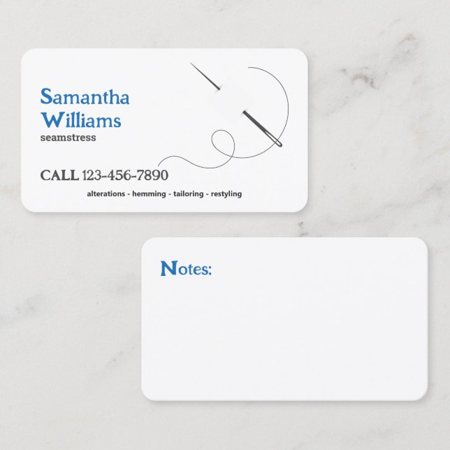 Cartão De Visita Esforço mínimo de amostras (Frente/Verso)