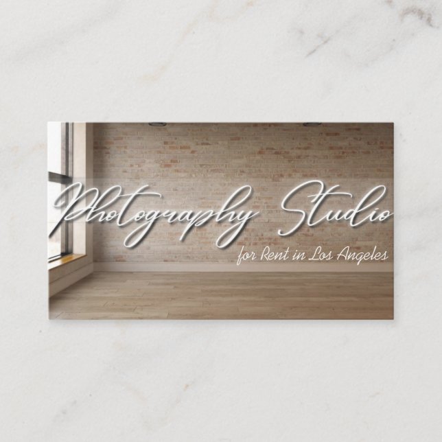 Cartão De Visita Espaço do Photoshop para Rendas (Frente)