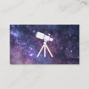 Cartão De Visita Espaço  Estelar (telescópio III)