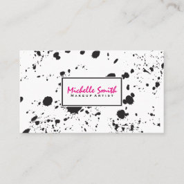 Cartão De Visita Espalhamento Artístico