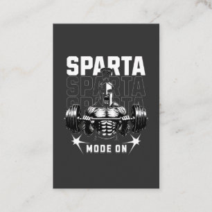 Cartão De Visita Esparta