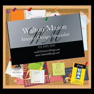 Cartão De Visita Especialista em decoração moderna personalizada 🏆