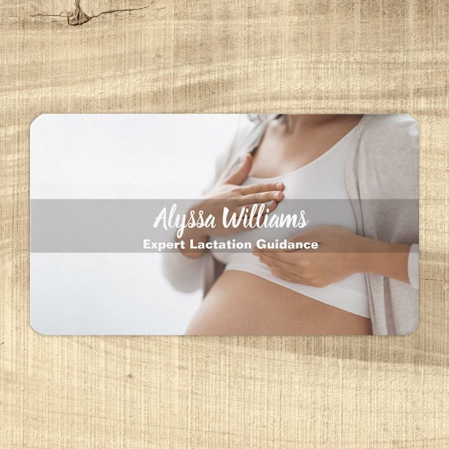 Cartão De Visita Especialista em Lactação (Lactation Specialist Business Cards)