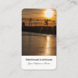 Cartão De Visita Especialista em logística do transporte marítimo d