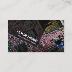 Cartão De Visita Especialistas em hardware de computador