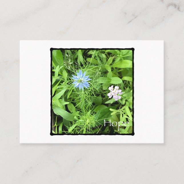 Cartão De Visita Esperança poderosa (Frente)