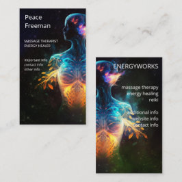 Cartão De Visita Esperança Viva | Energia Espiritual