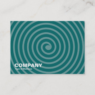 Cartão De Visita Espiral - Sombras de Verde