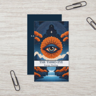 Cartão De Visita Espiritual Energie Heiler Reiki