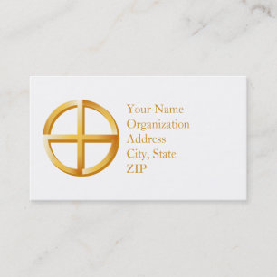 Cartão De Visita Espiritualidade nativa de 3,5" x 2,0"