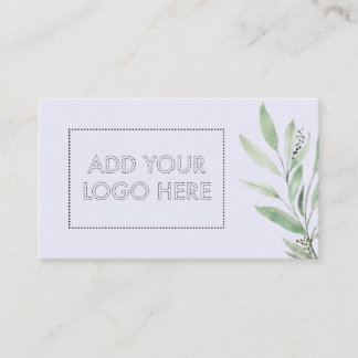 Cartão De Visita Essential Oils add custom logo lilac flower beauty