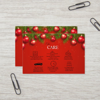 Cartão De Visita Estação Moderna de Natal Corporativo