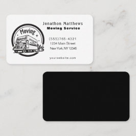 Cartão De Visita Estamos Mudando O Serviço Da Empresa