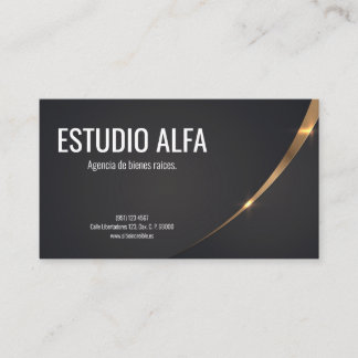 Cartão De Visita Estándar: Tarjeta de visita de 3,5" x 2,0"