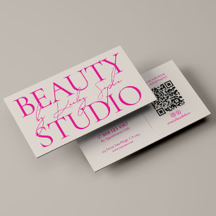 Cartão De Visita Estética Boutique Marcas Estética Areia Rosa