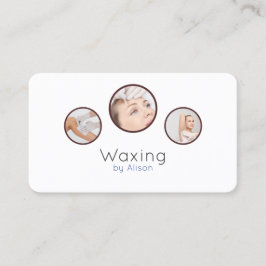 Cartão De Visita Estética de machado 