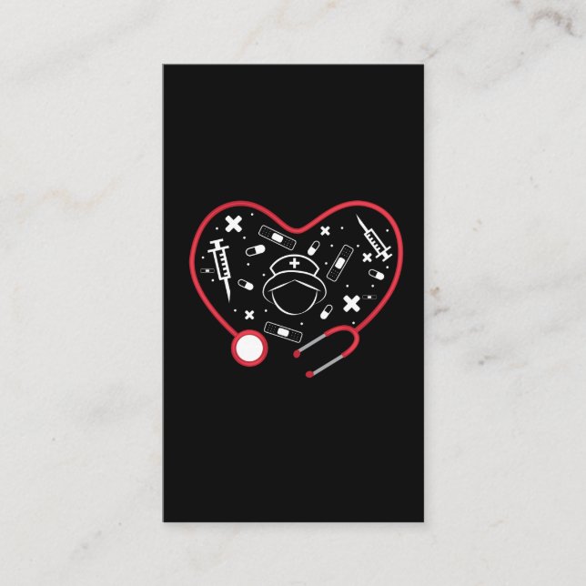 Cartão De Visita Estetoscópio (Frente)