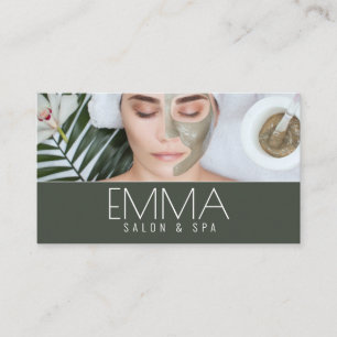 Cartão De Visita Estheticista Salon & Spa